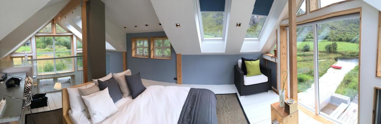 Lofoten Fjord Lodge Saupstad  Eksteriør bilde