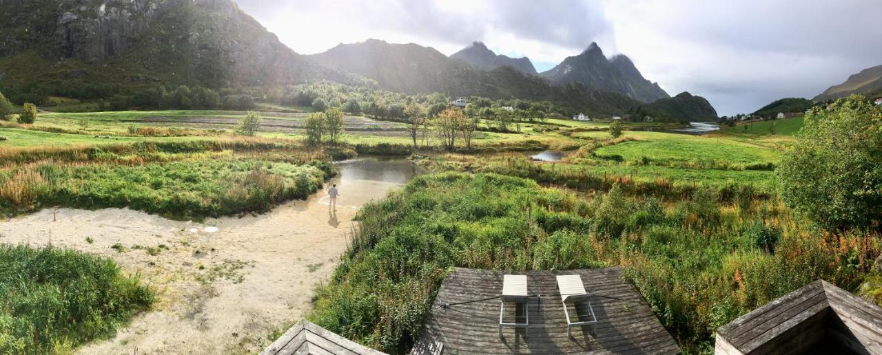 Lofoten Fjord Lodge Saupstad  Eksteriør bilde