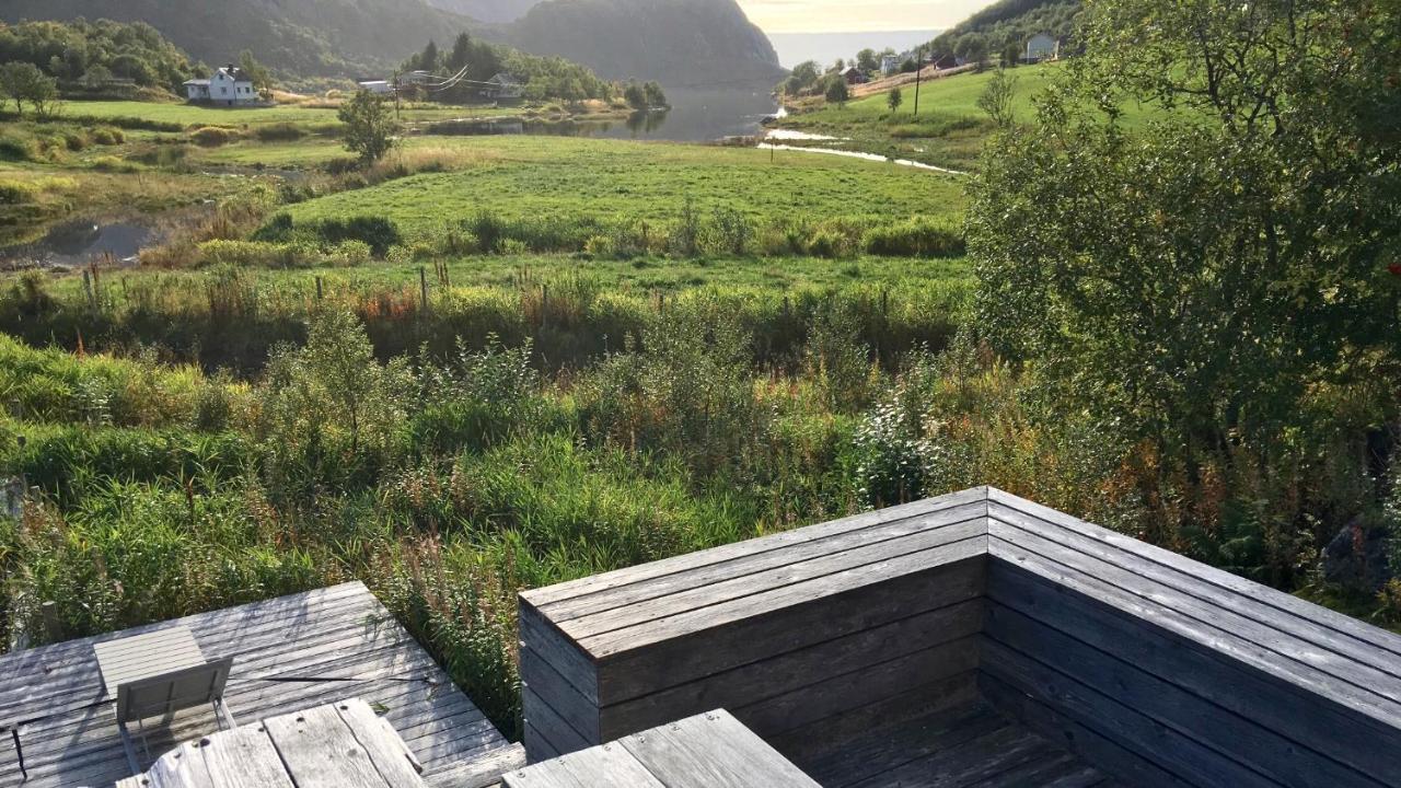 Lofoten Fjord Lodge Saupstad  Eksteriør bilde