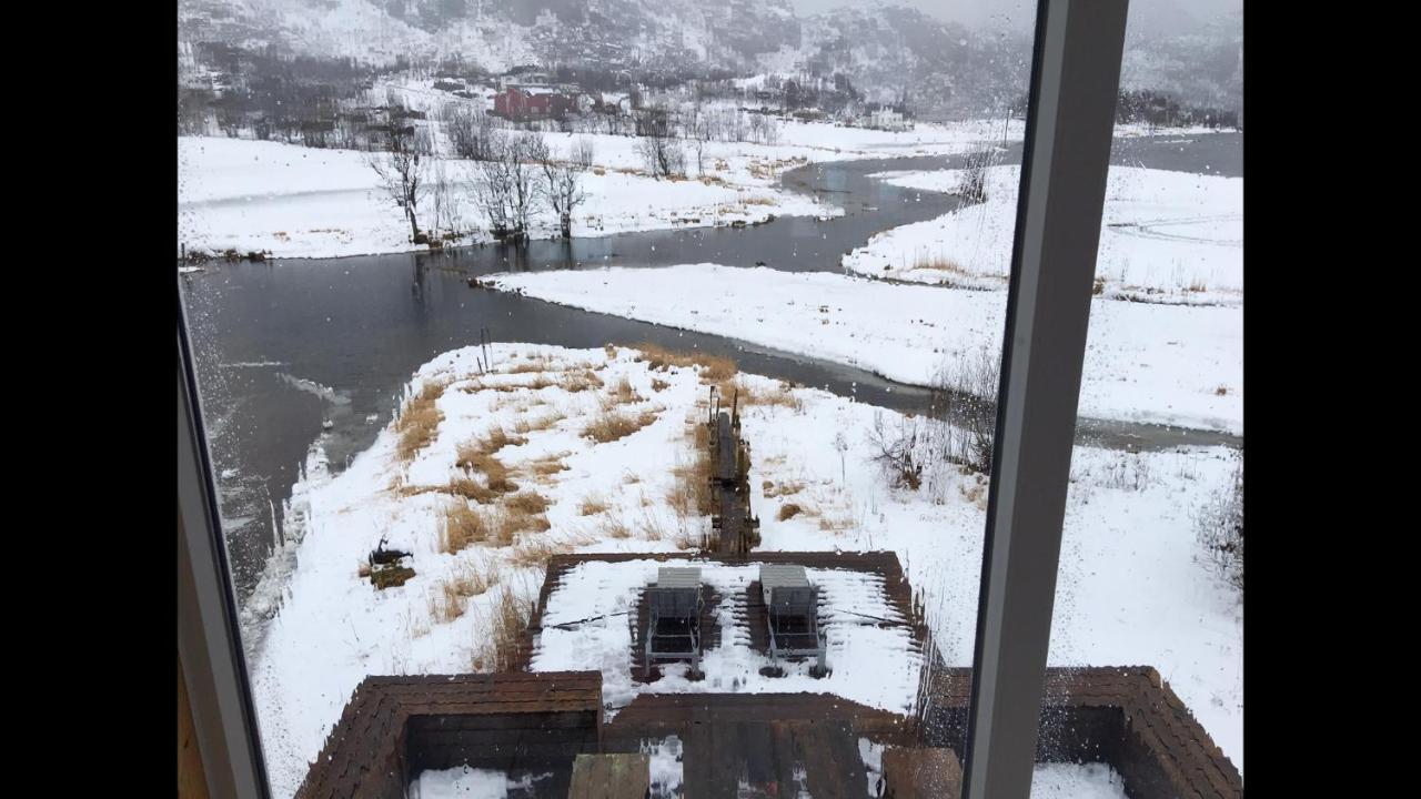 Lofoten Fjord Lodge Saupstad  Eksteriør bilde