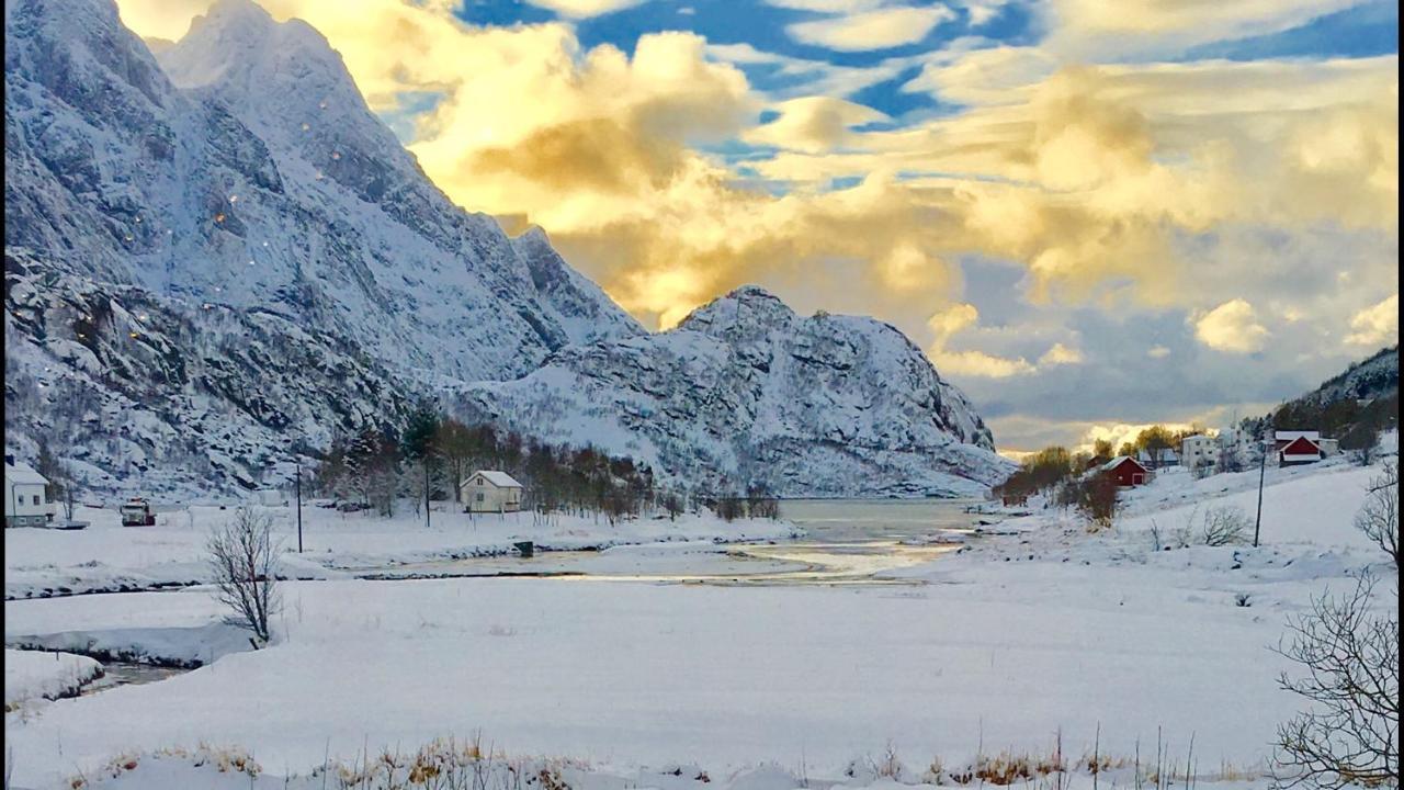 Lofoten Fjord Lodge Saupstad  Eksteriør bilde