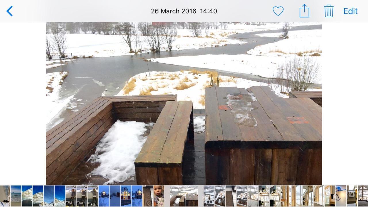 Lofoten Fjord Lodge Saupstad  Eksteriør bilde