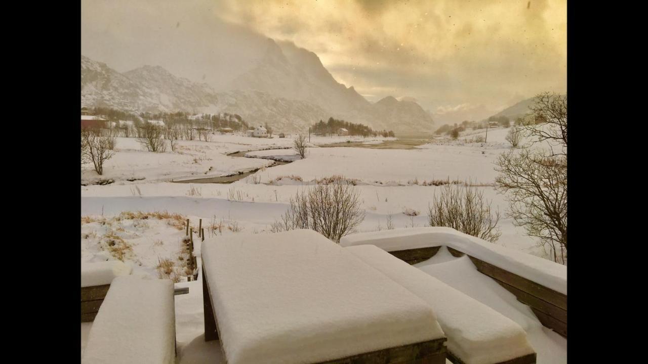 Lofoten Fjord Lodge Saupstad  Eksteriør bilde